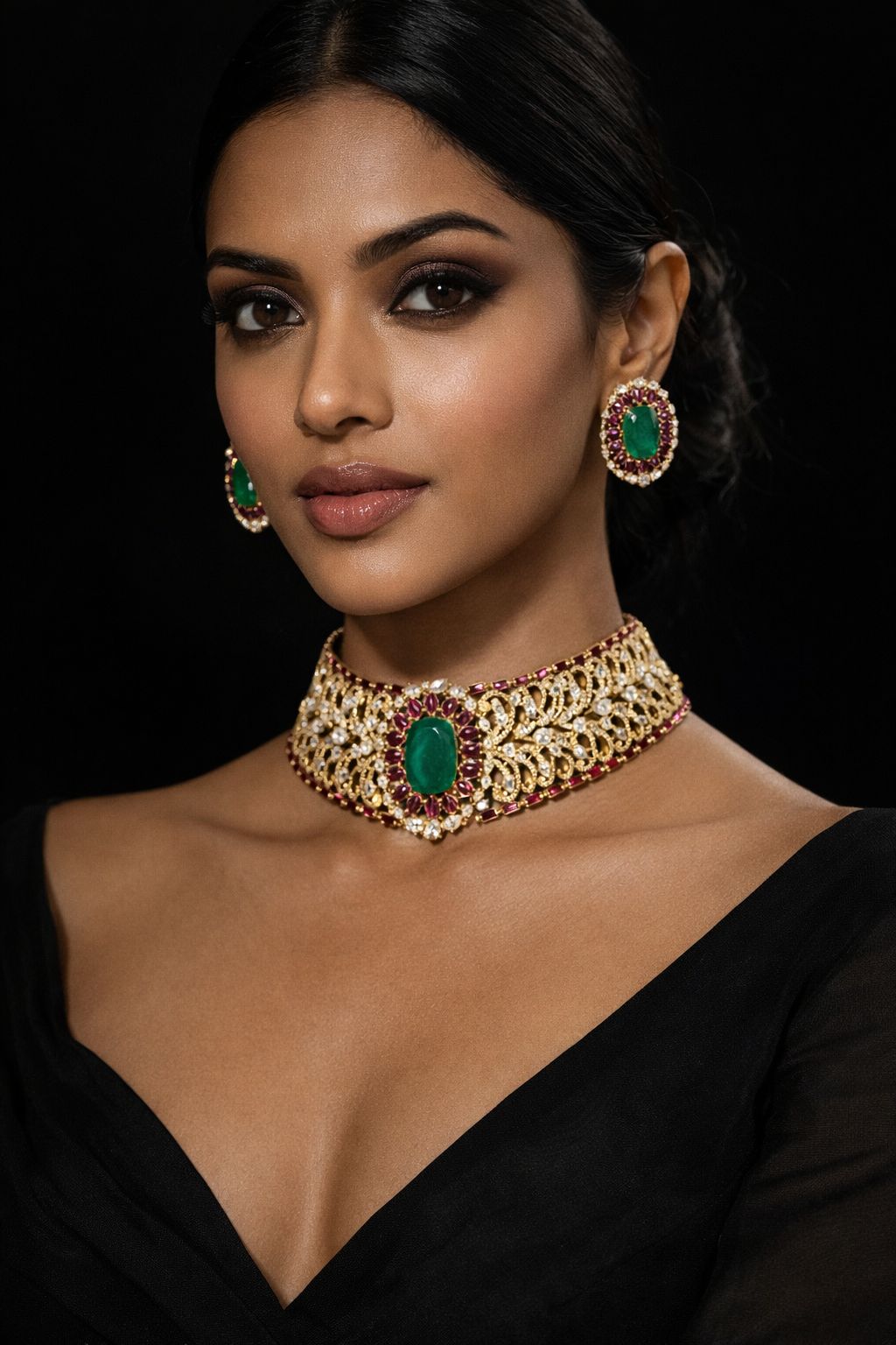 Verde Royale Choker Set