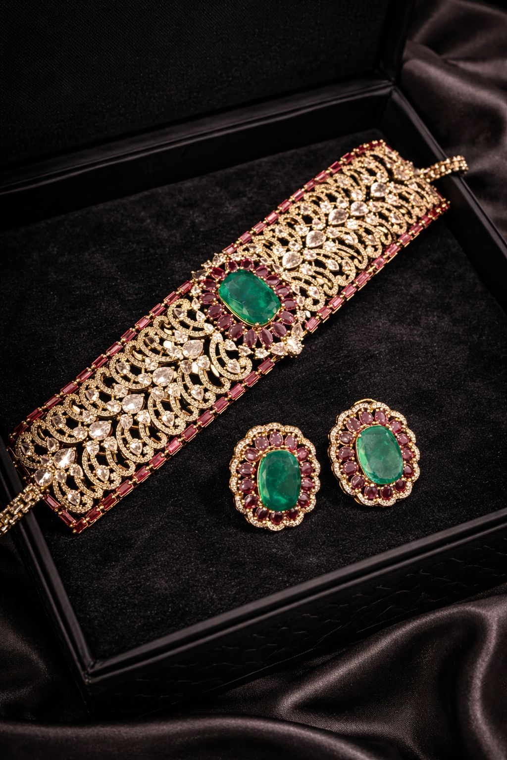 Verde Royale Choker Set