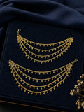 4 Layered Gold Beads Kaanchain