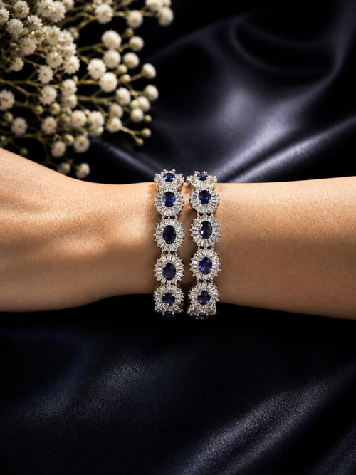 Azure Heirloom Bangles