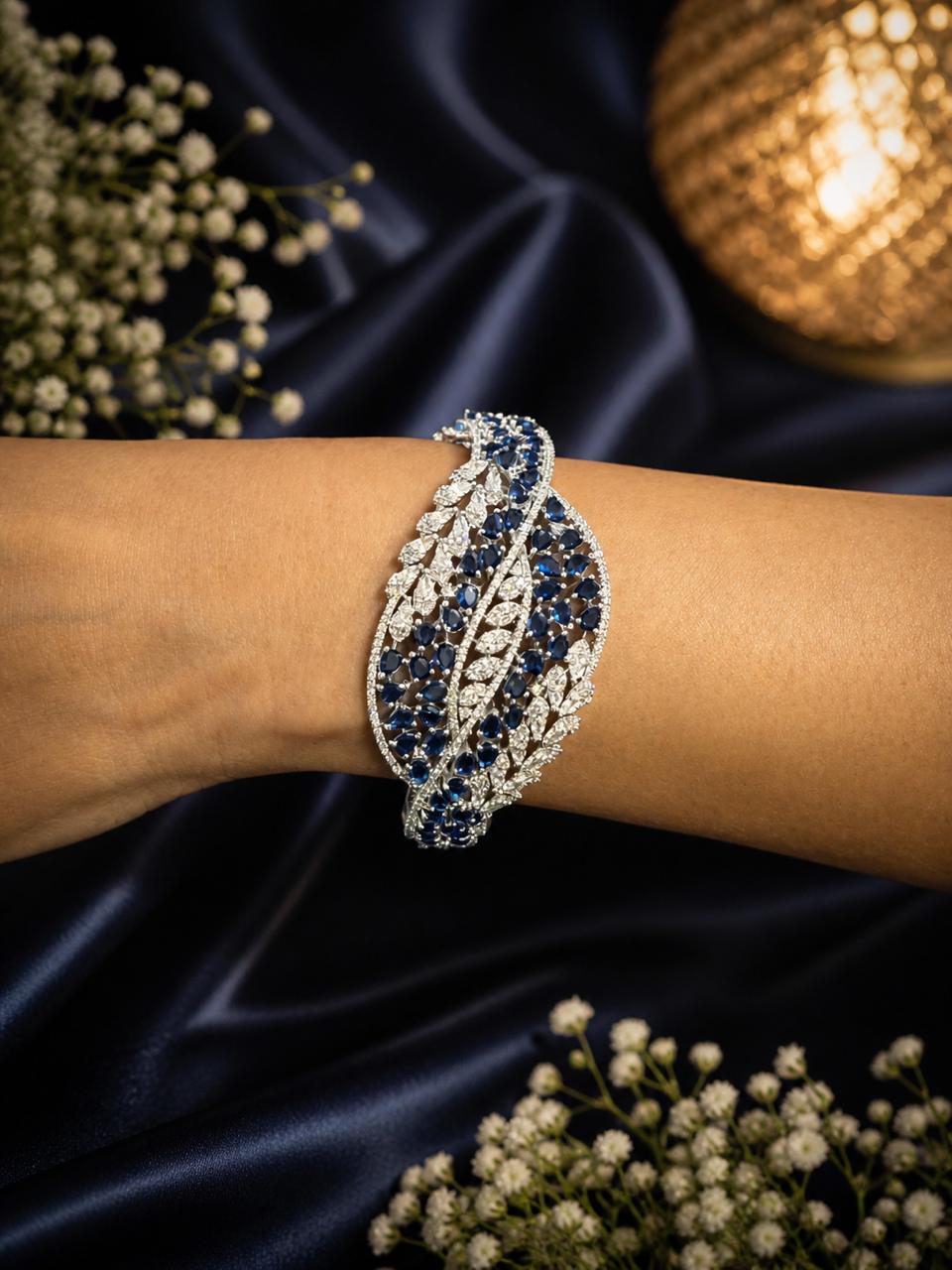 Midnight Dynasty Sapphire Bracelet