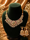 Roohani Moissanite Polki Set