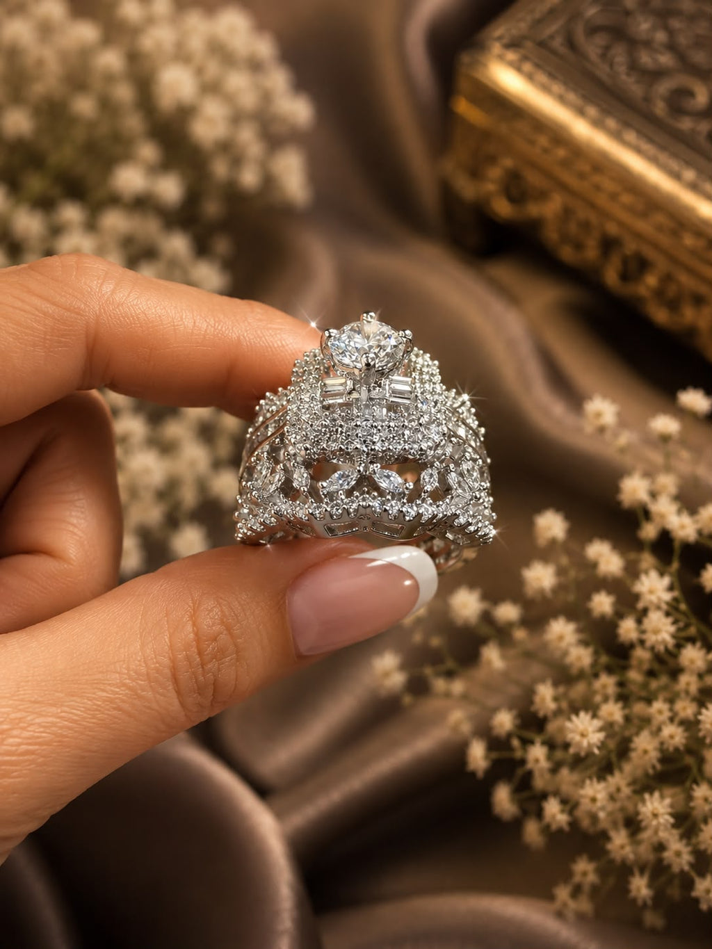 ⁠Empress Crown Ring