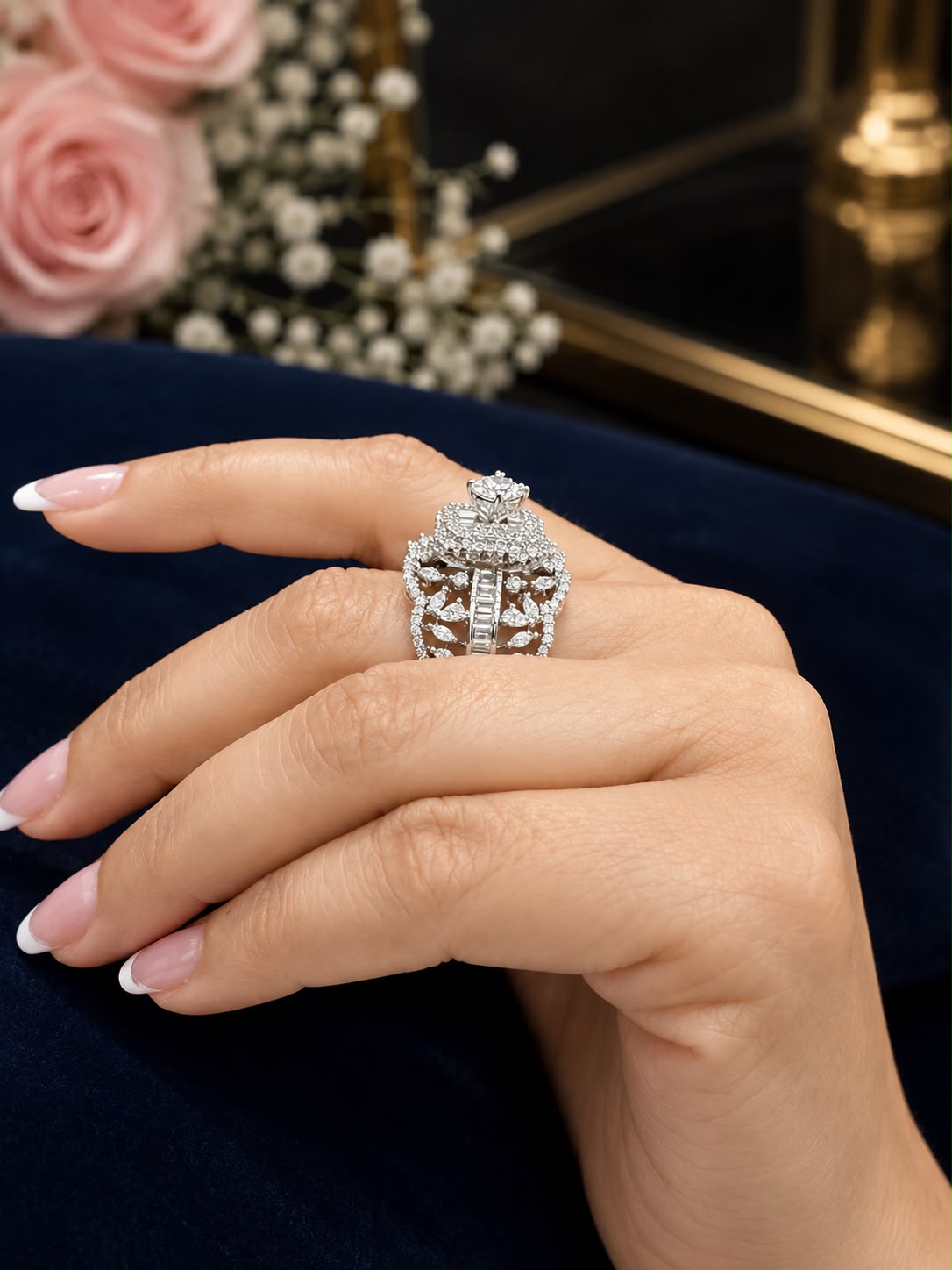 ⁠Empress Crown Ring