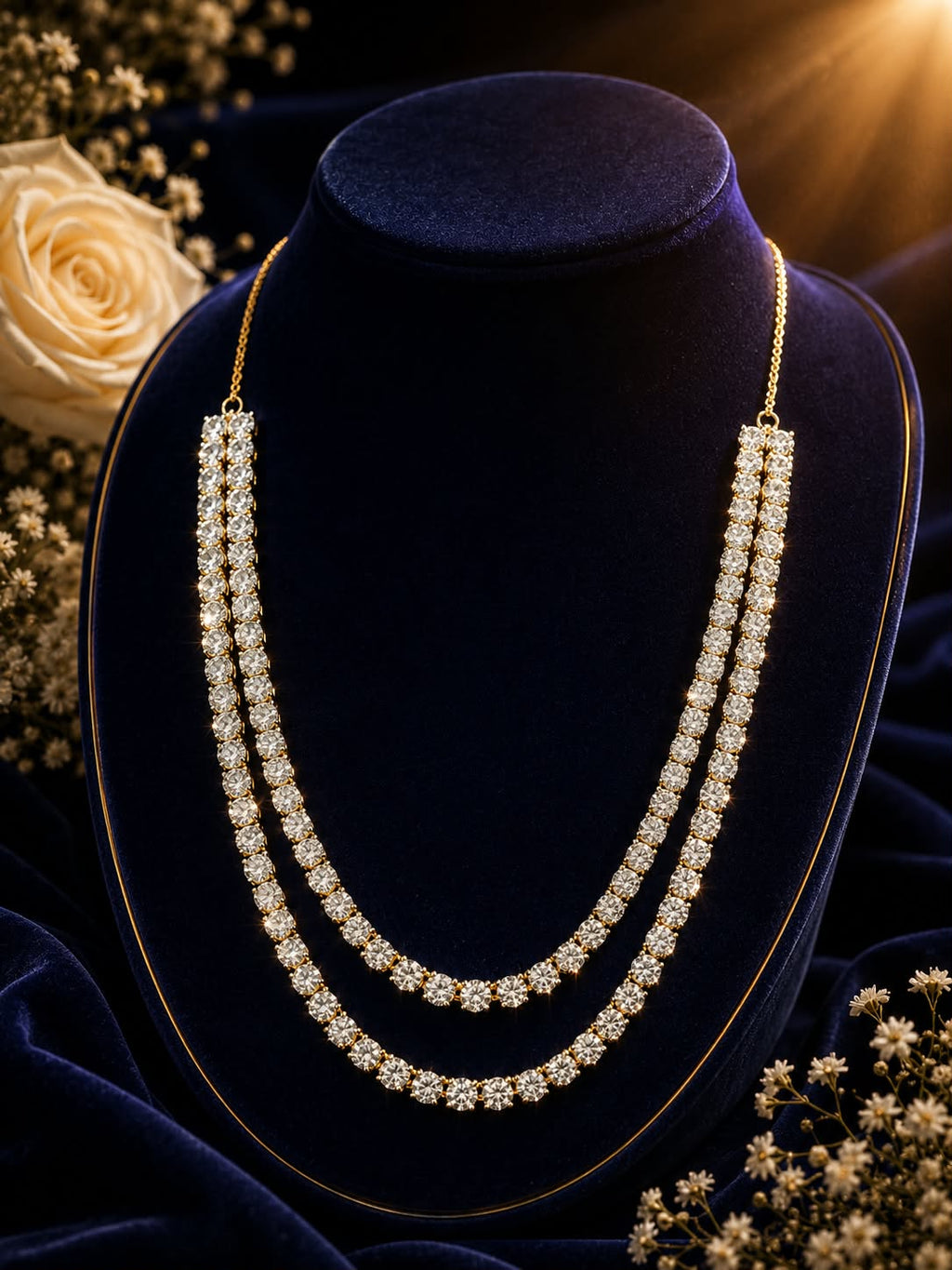 Golden Harmony Necklace Set