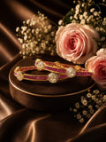 Ruby Royale Diamond Bangles