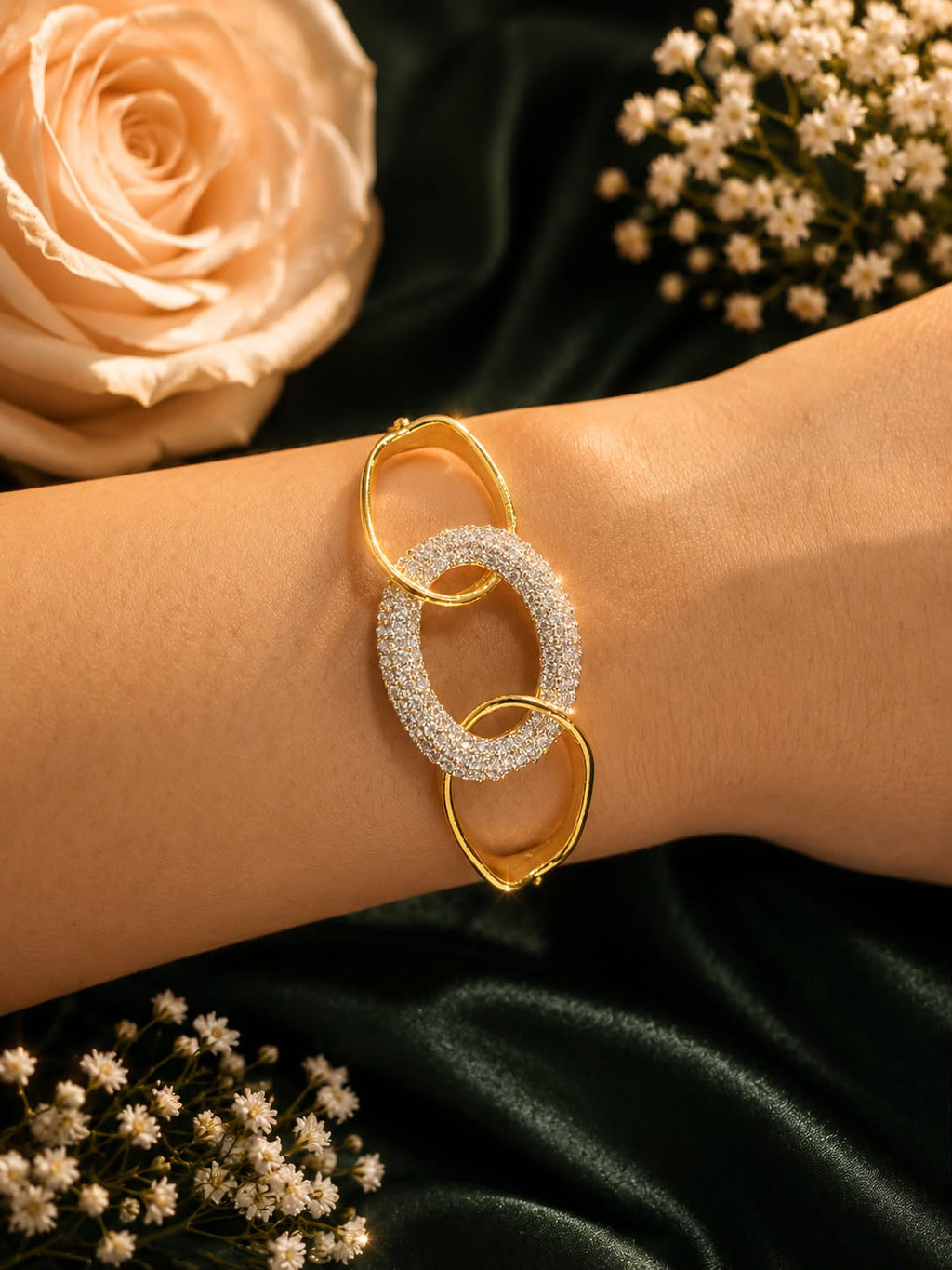 Eternal Halo Diamond Bracelet