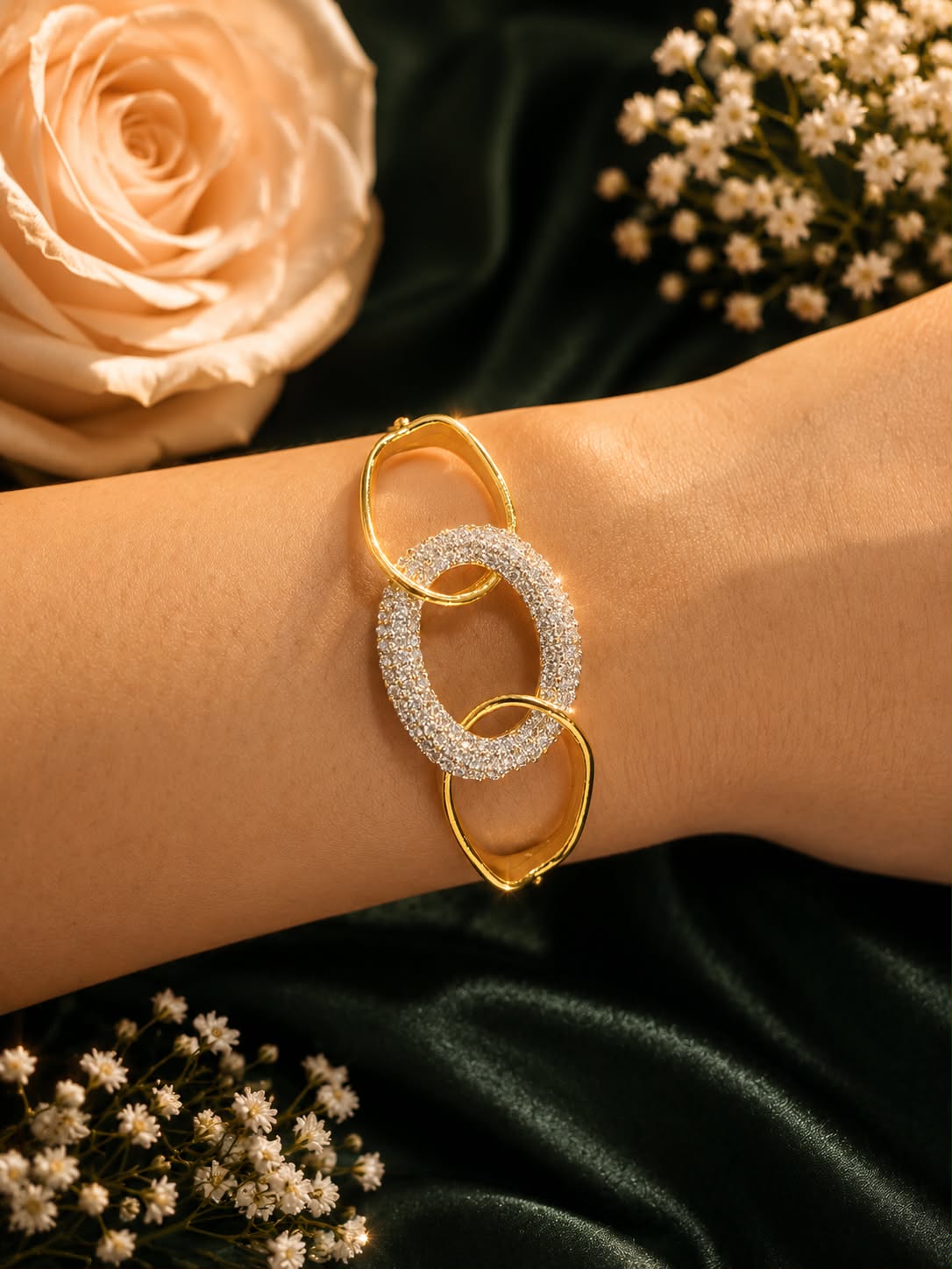 Eternal Halo Diamond Bracelet