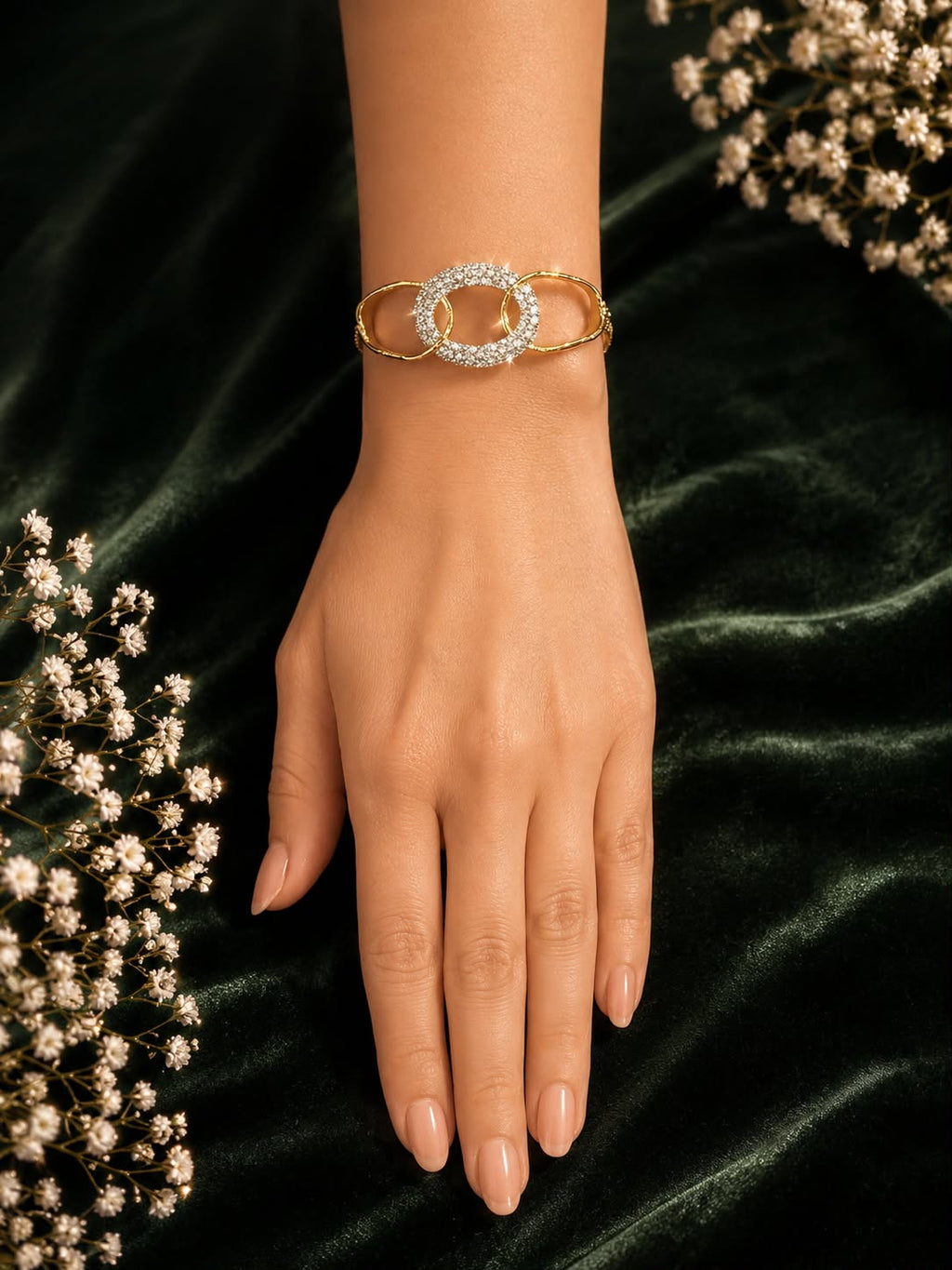 Eternal Halo Diamond Bracelet