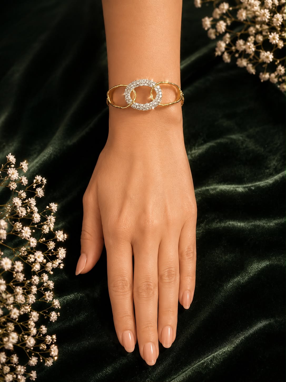 Eternal Halo Diamond Bracelet
