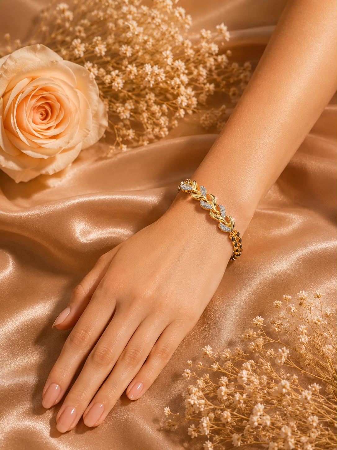 Golden Symphony Bracelet