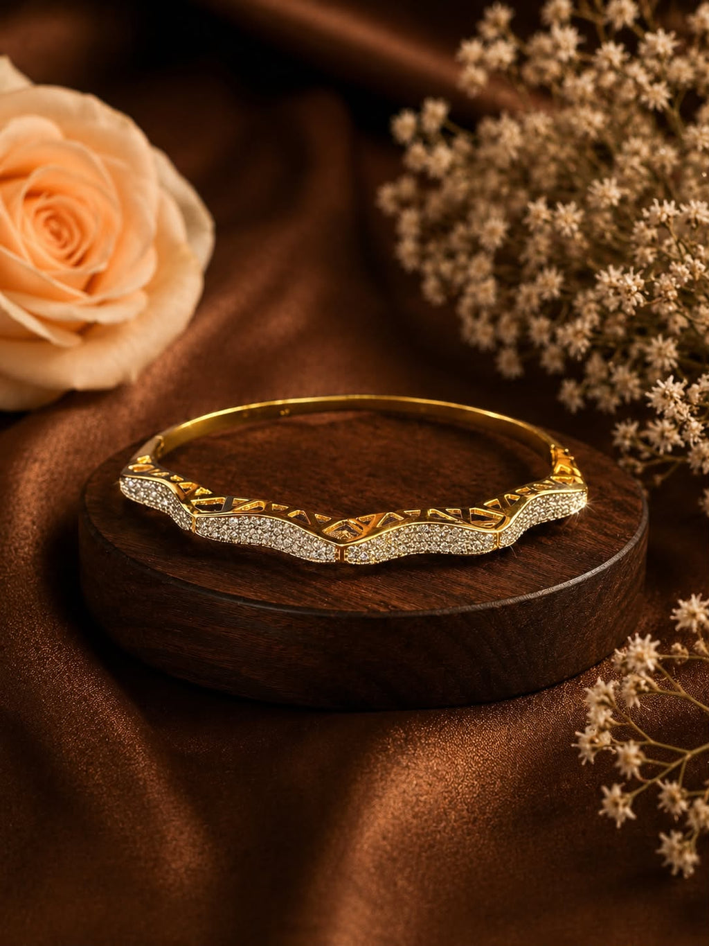 Moonlit Wave Bracelet
