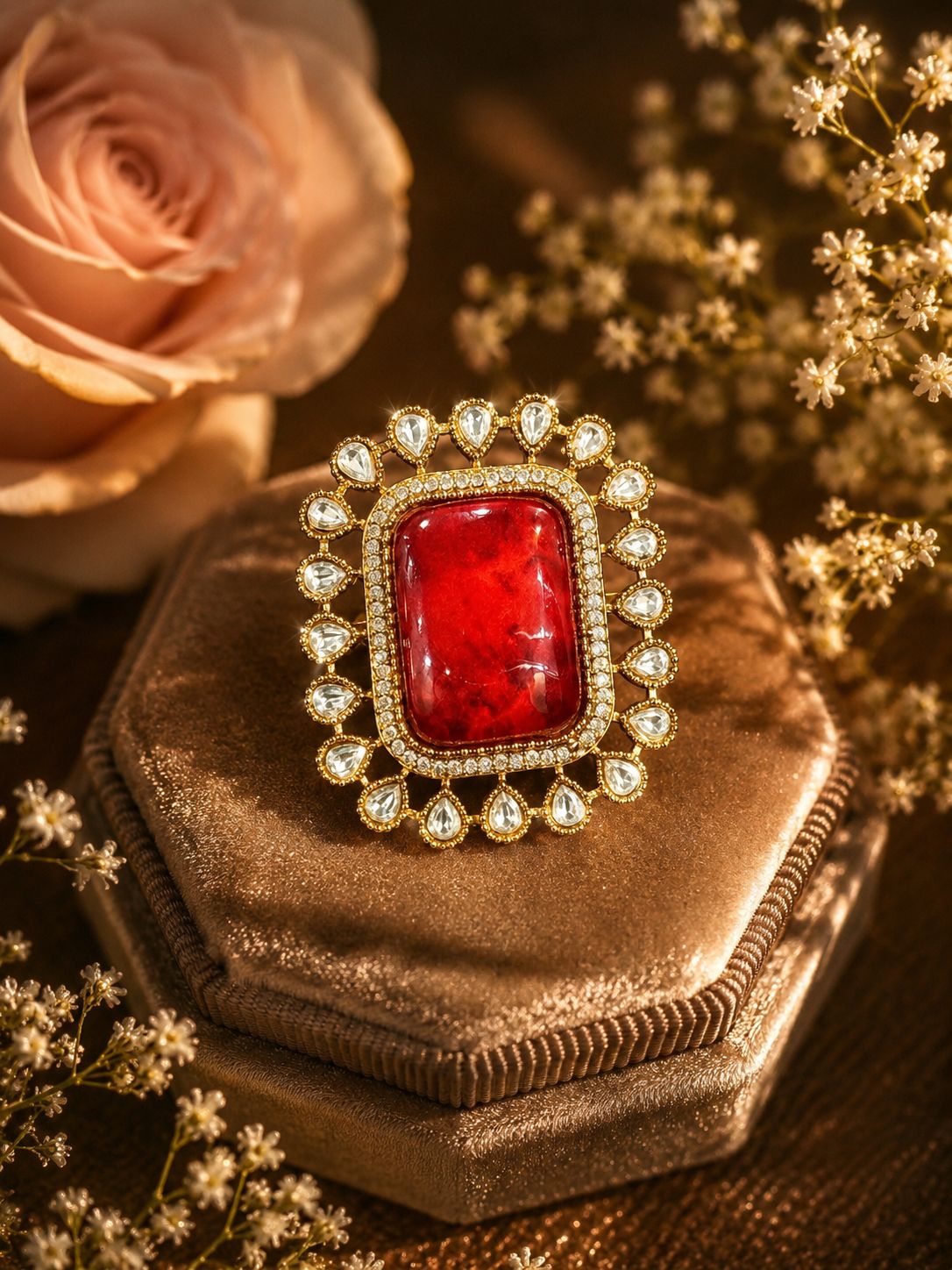 Scarlet Majesty Ring