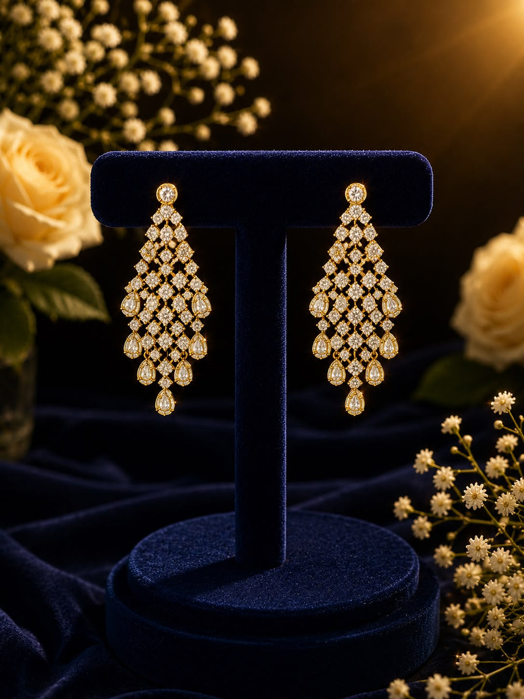 Diamond Veil Necklace Set