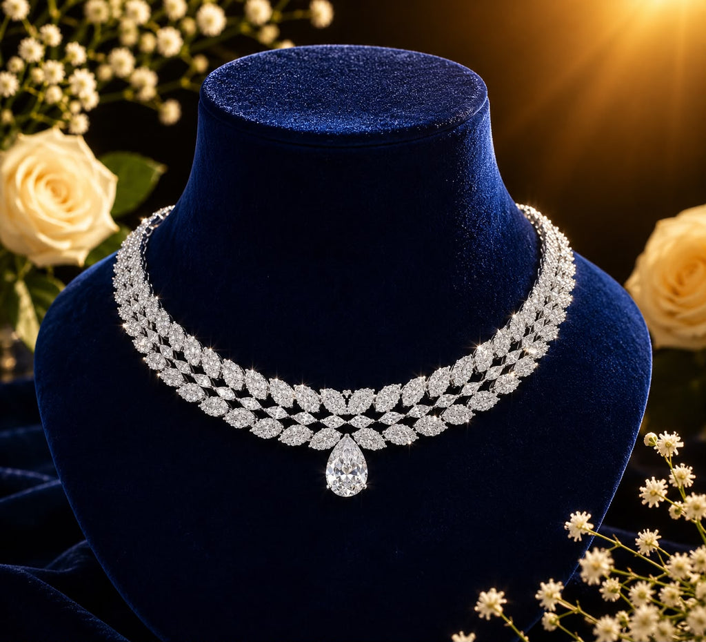 Diamond Symphony Necklace Set