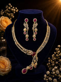 Ruby Royale Necklace Set