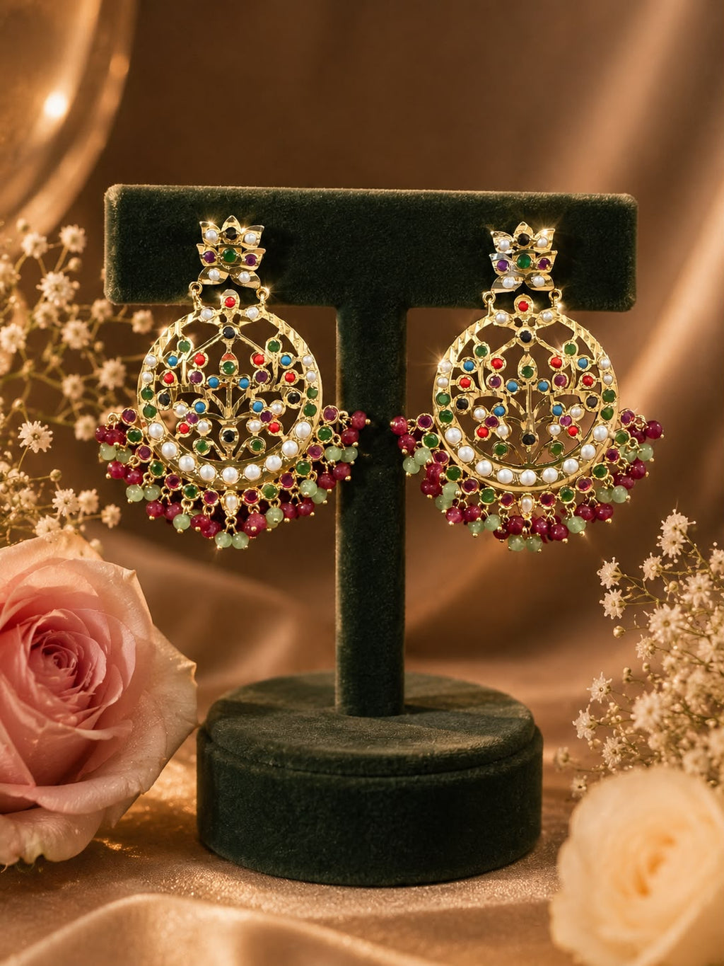 Meher Jadau Earrings
