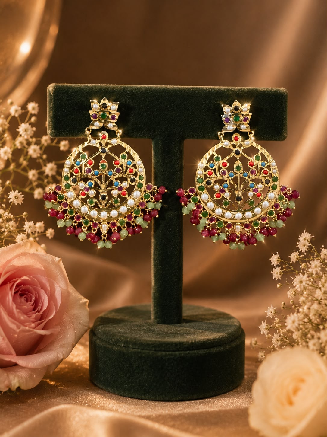 Meher Jadau Earrings