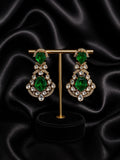 Noor Emerald Moissanite Earrings