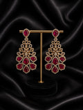 Princess Ruby Diamond Earrings