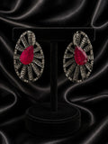 Antique Scarlet Studs