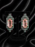Rose Doublet with Emerald Baguettes