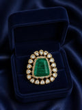 Emerald Statement Ring
