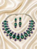 Emerald Empress Designer Necklace Set