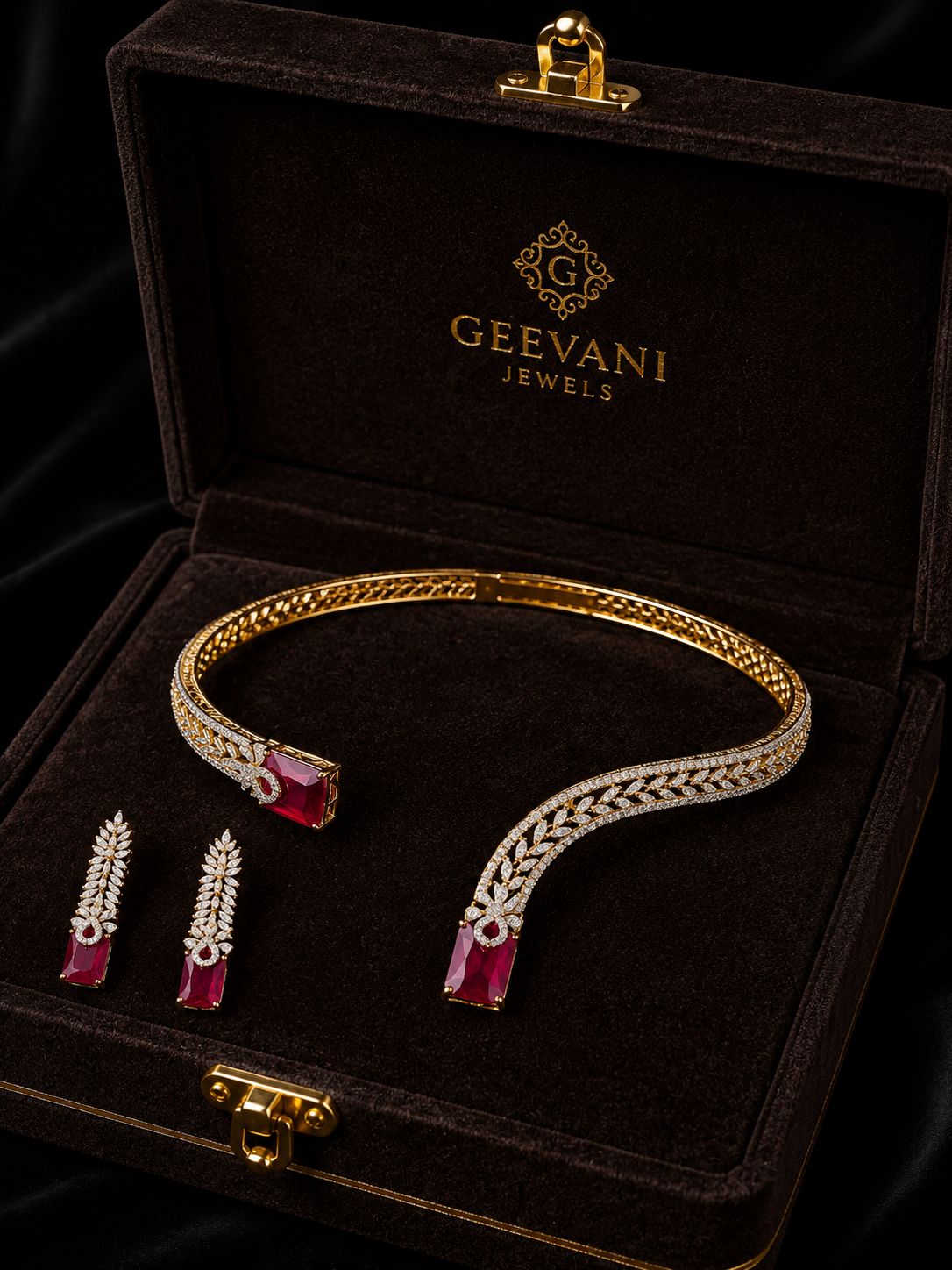 Ruhani Ruby Hasli Set