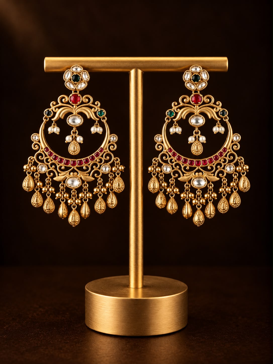 Rajwada Chandbali Earrings