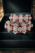 Ruby Diamond Openable Bangles