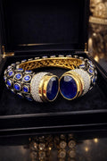Navy Regal Harmony Gemstone Bracelet