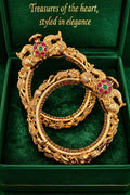 Rajwada Peacock Heritage Openable Kada