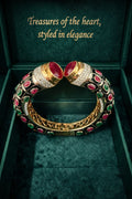 Red Regal Harmony Gemstone Bracelet