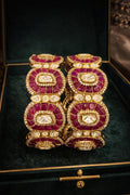 Ruby Noor Polki Openable Kada