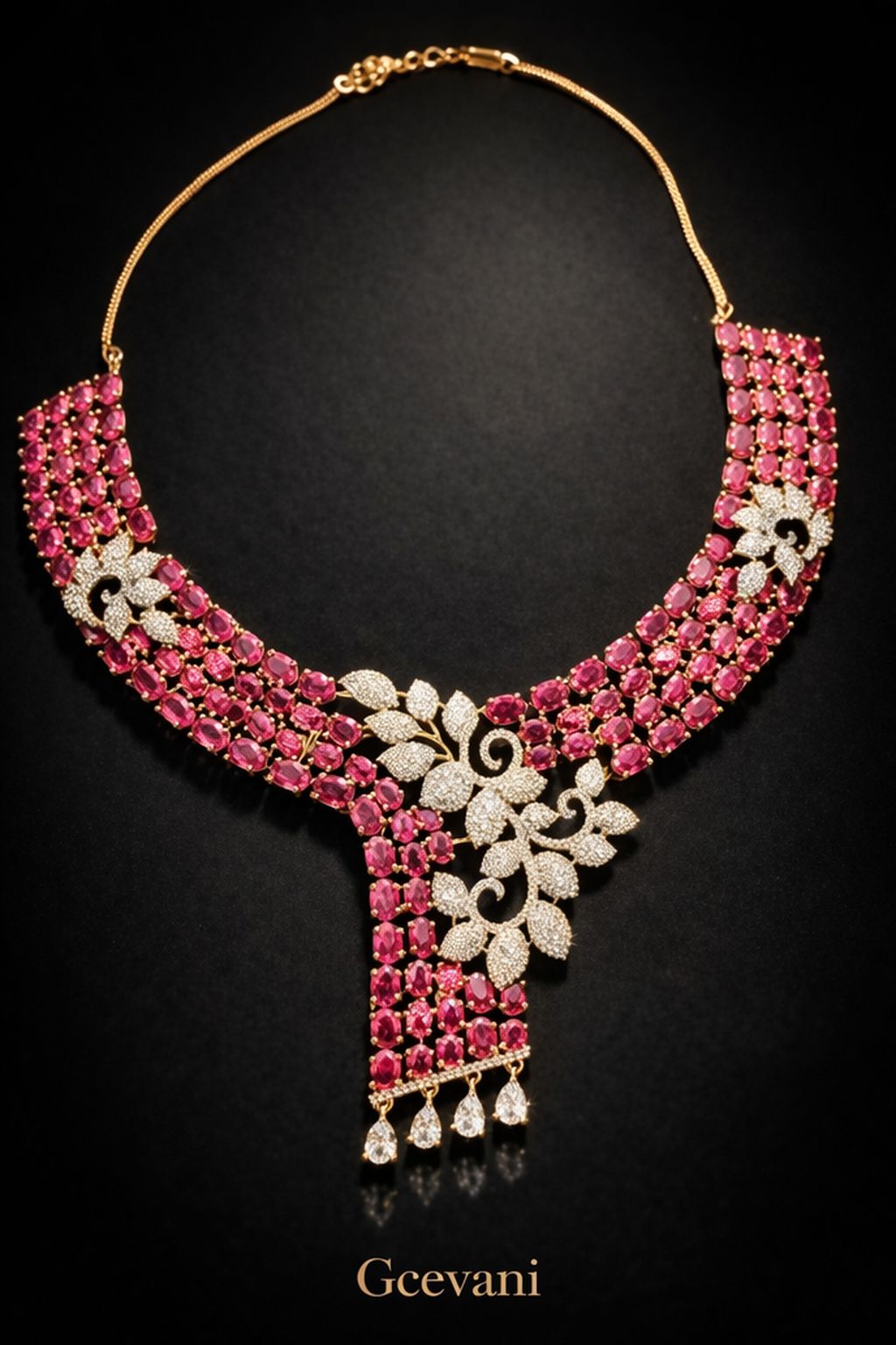 Crimson Empress Necklace Set