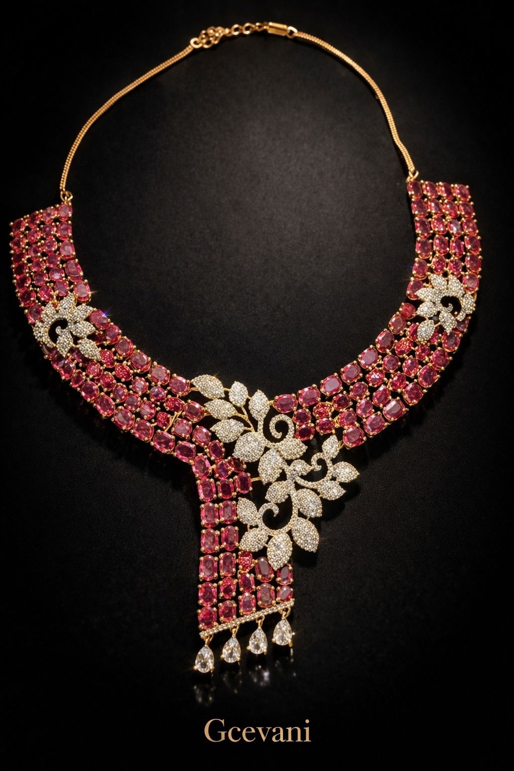 Crimson Empress Necklace Set