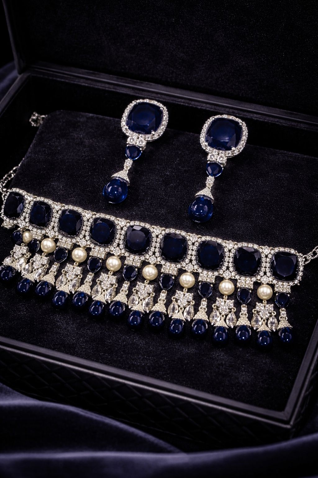 Midnight Maharani Set