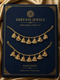 Single Layered Gold Jhumki Kaanchain