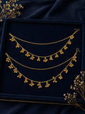 Single Layered Gold Ghungroo Kaanchain