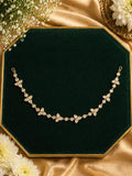 Moissanite Gold Delicate Vine Maathapatti