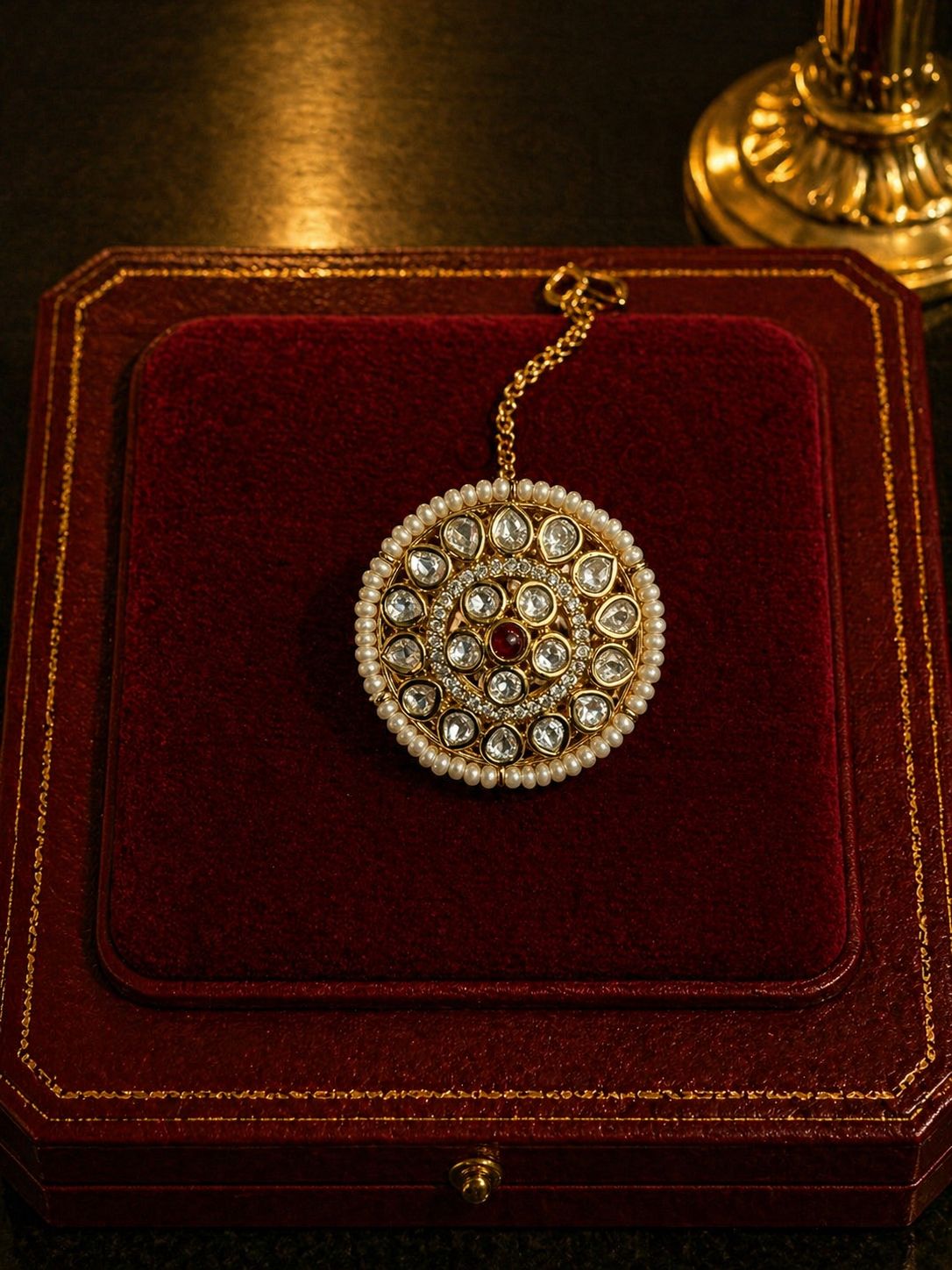 Moissanite And Pearl Borla