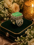 Emerald Empress Cocktail Ring