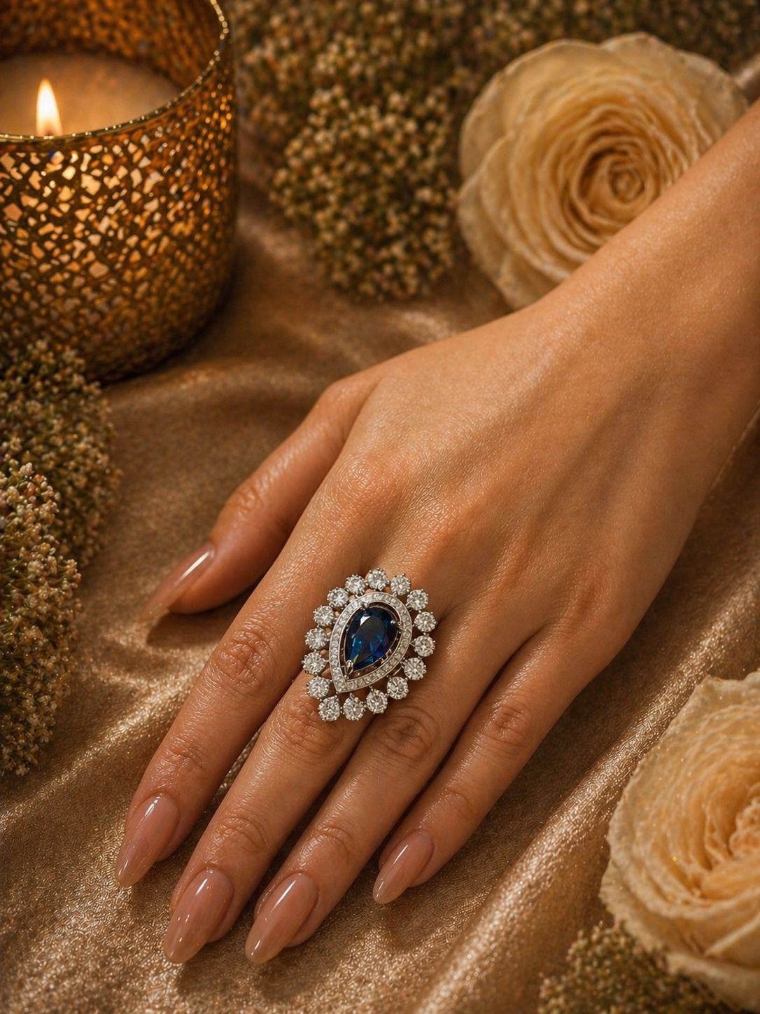 Sapphire Maharani Ring