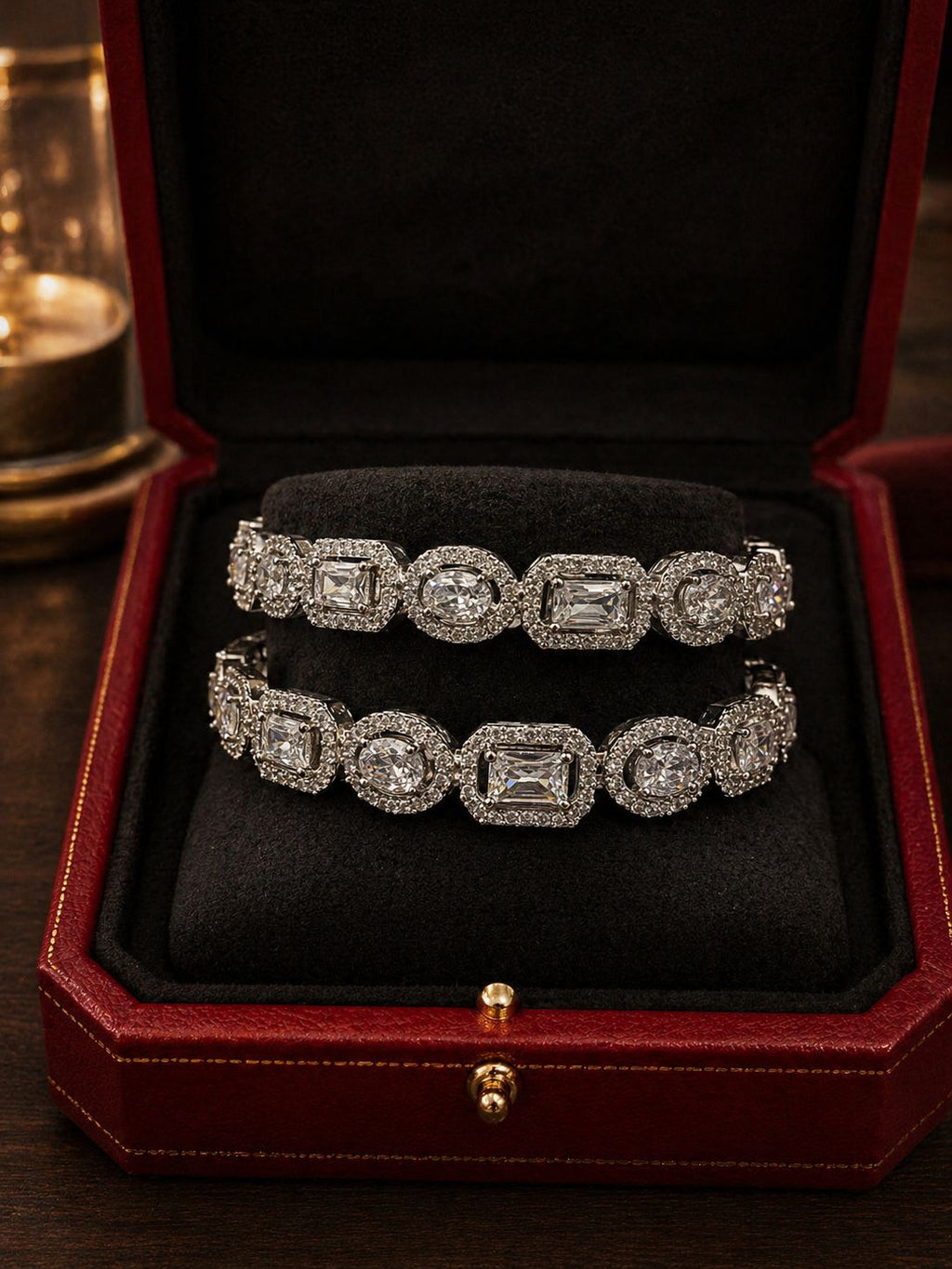 Celeste Radiance Bangles