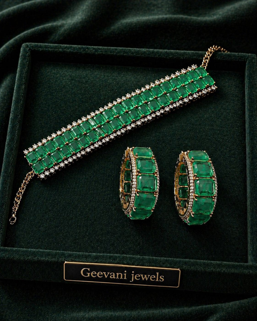 Empress Verde Necklace Set