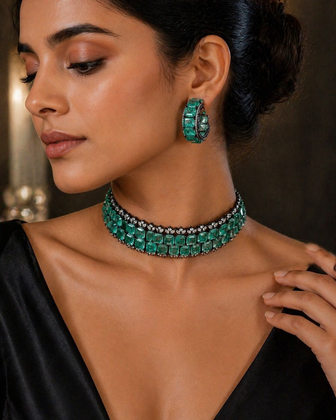 Empress Verde Necklace Set