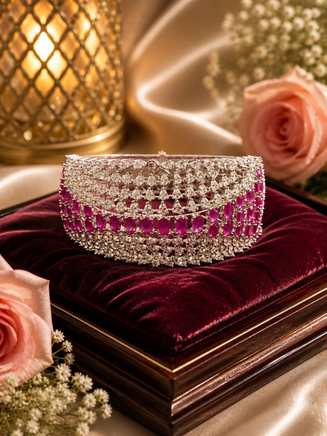 Royal Aura Ruby Bracelet