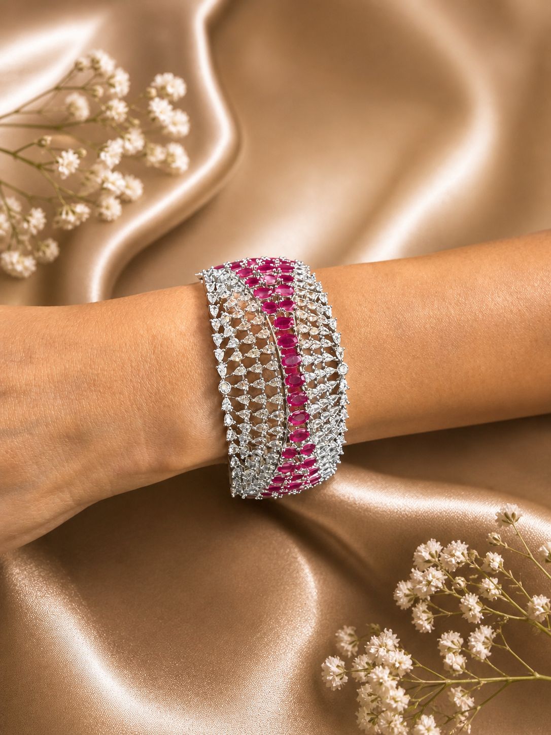 Royal Aura Ruby Bracelet