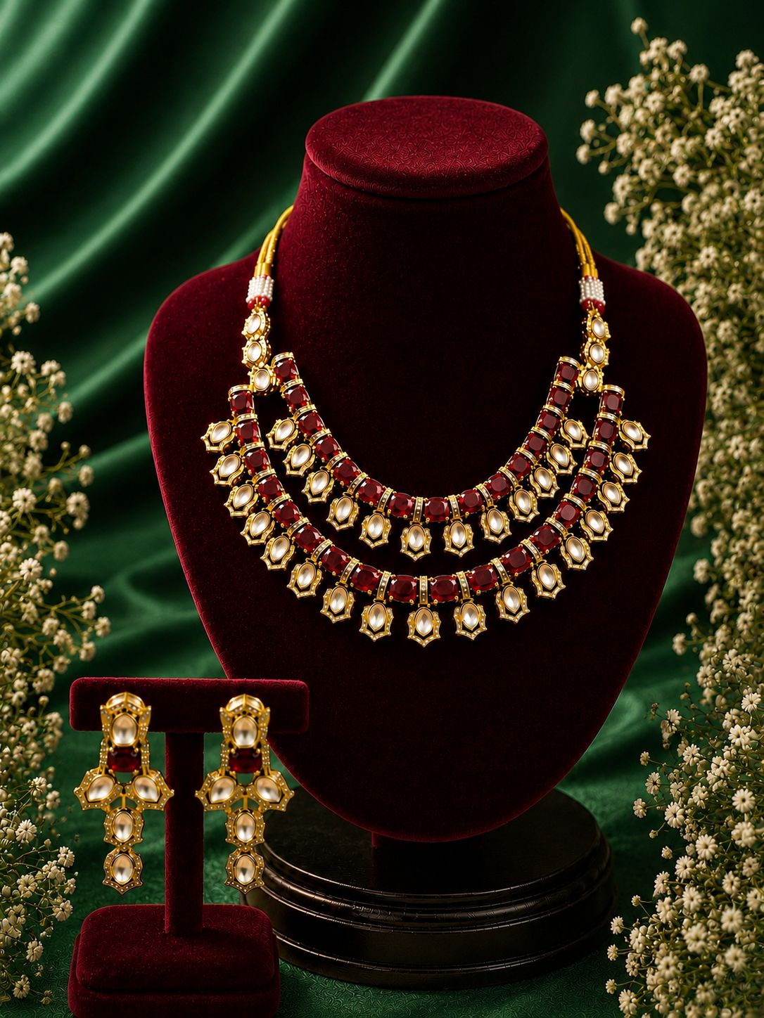 Ruby Noor Cascade Set
